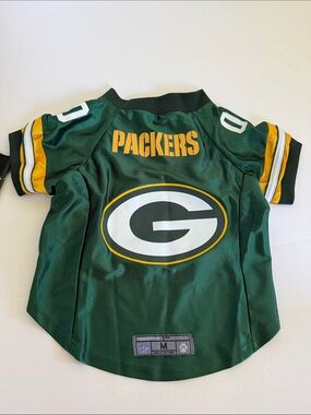 Green Bay Packers NFL Dog Jersey Size Medium NWT